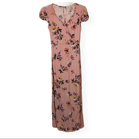 Row A Blush Floral Maxi Dress Nordstrom - Picture 2 of 6